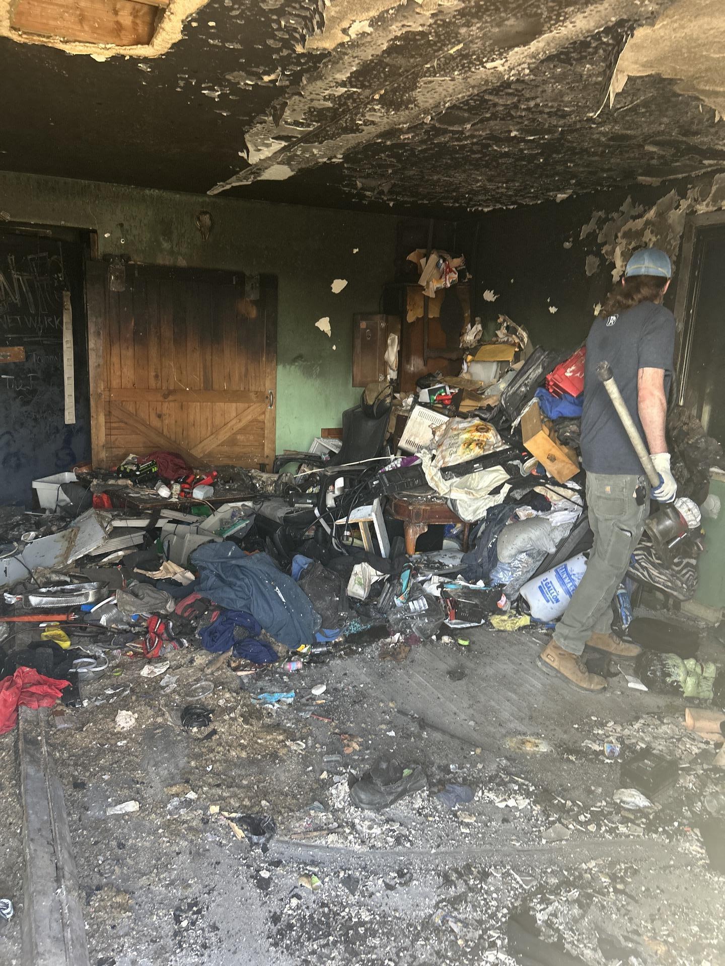 ContentsPros Denver IICRC-certified crew handling fire-damaged contents