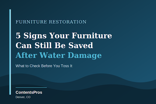 5 Signs your Furniture can still be saved
