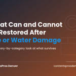 What can be saved & what cannot